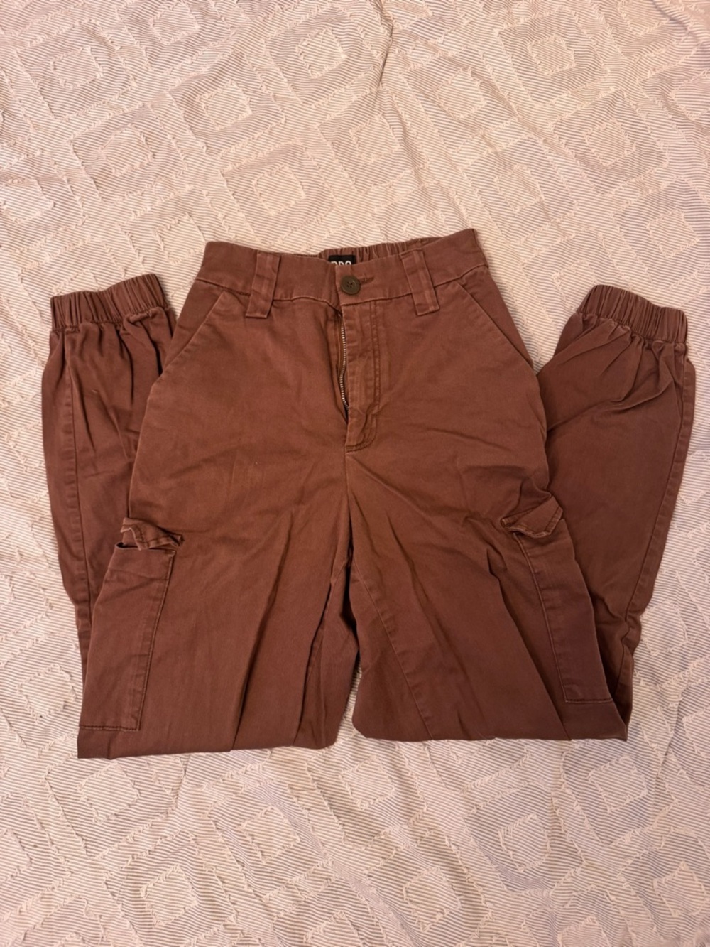 BDG Rust Brown Cargo Joggers